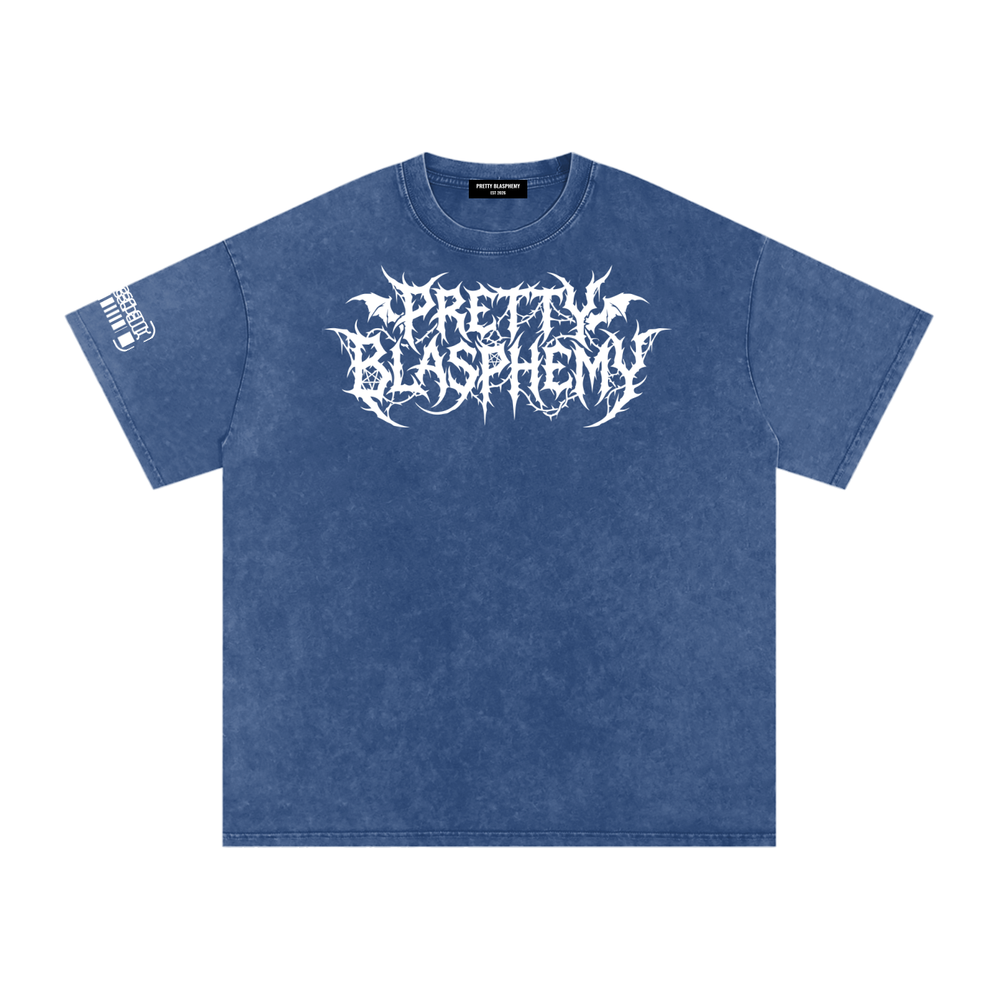 prettyblasphemy,shirt,tee,teeshirt,logo