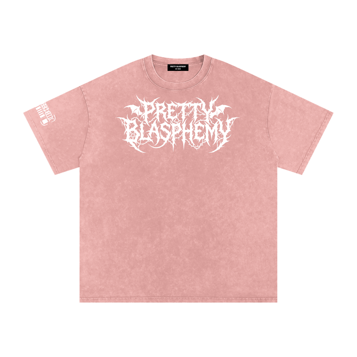 prettyblasphemy,shirt,tee,teeshirt,logo