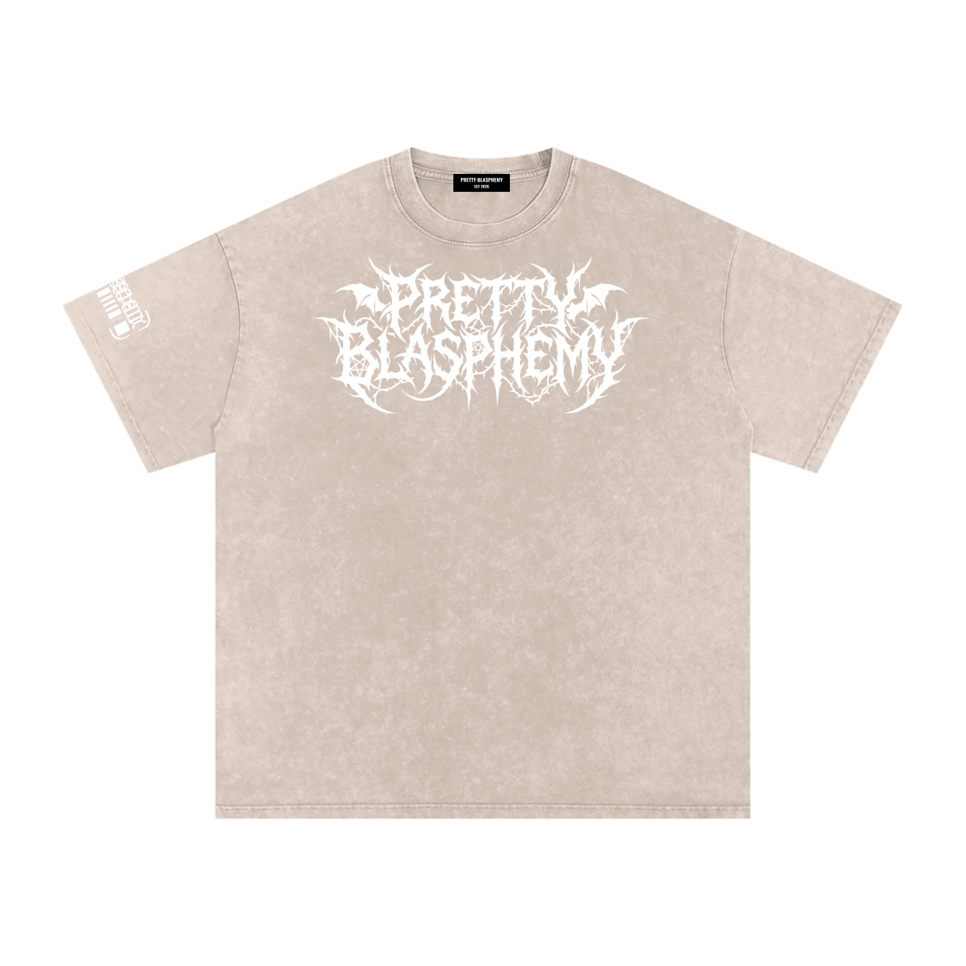 prettyblasphemy,shirt,tee,teeshirt,logo