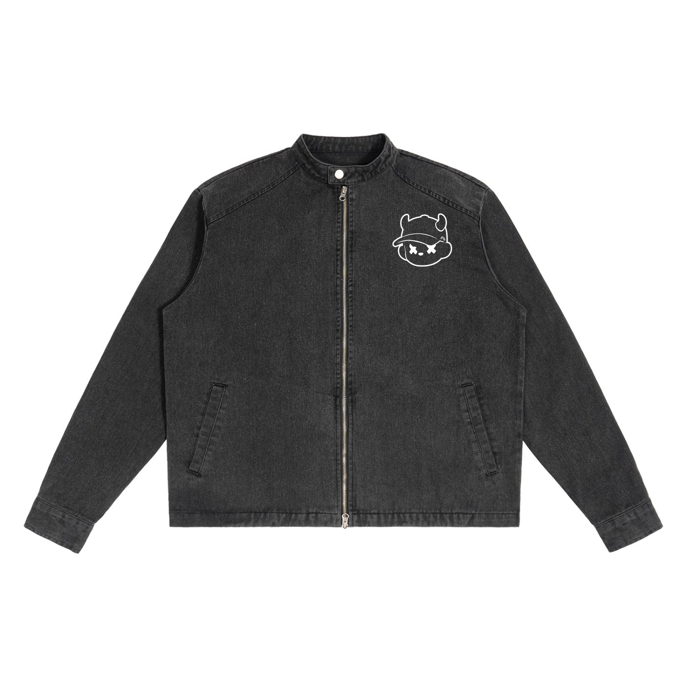 prettyblasphemy,knux,streetwear,jacket,coat,washed,denim,vintage
