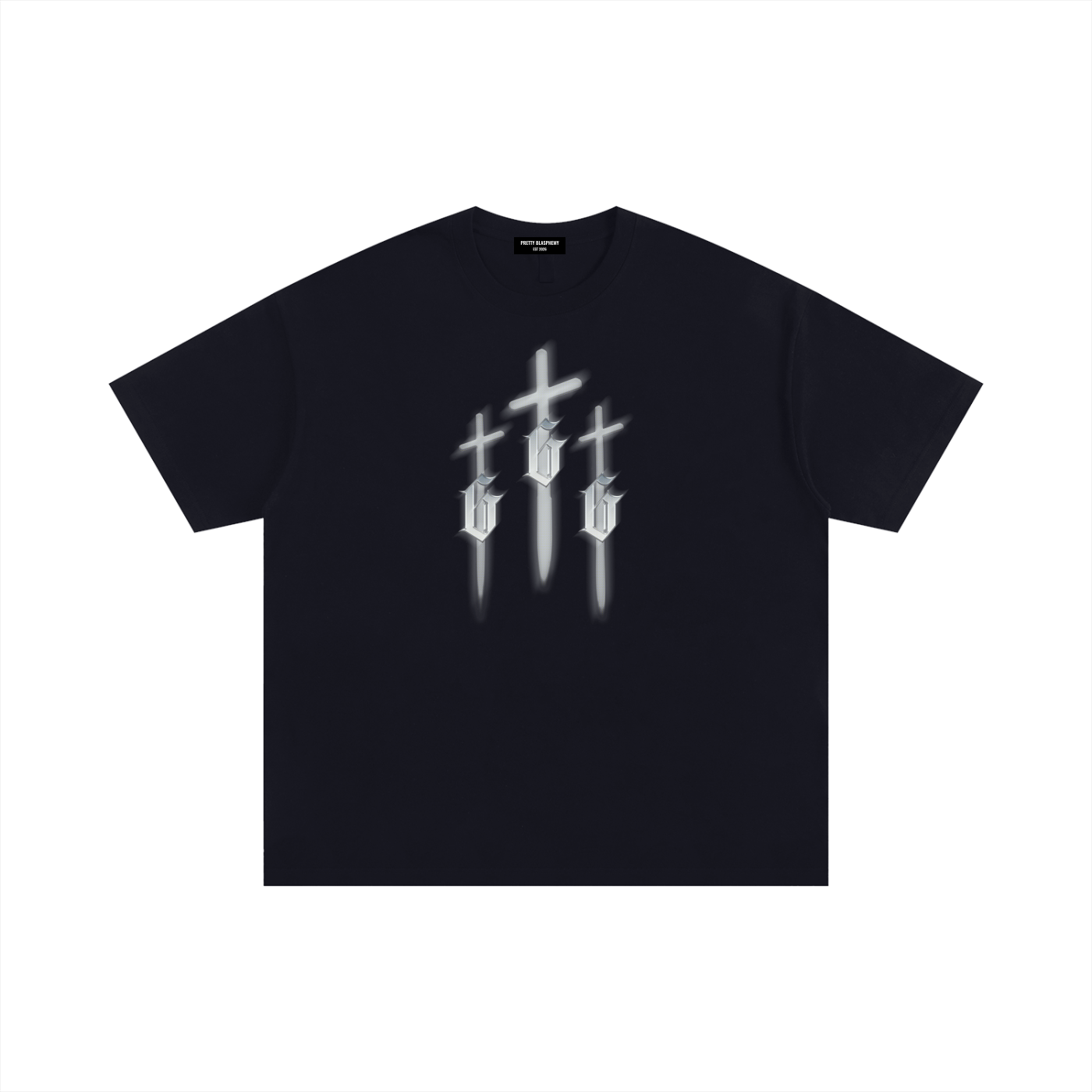 prettyblasphemy,666,cross,religion,christianity,streetwear,occult
