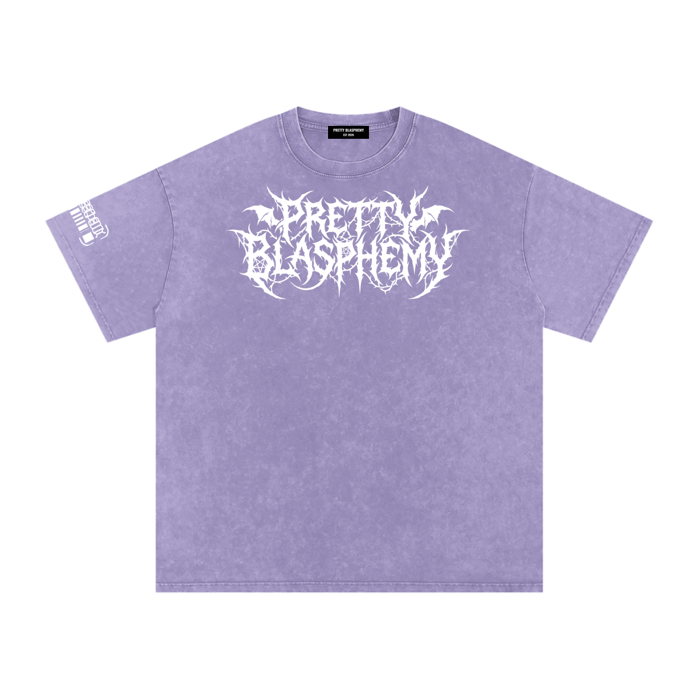 prettyblasphemy,shirt,tee,teeshirt,logo