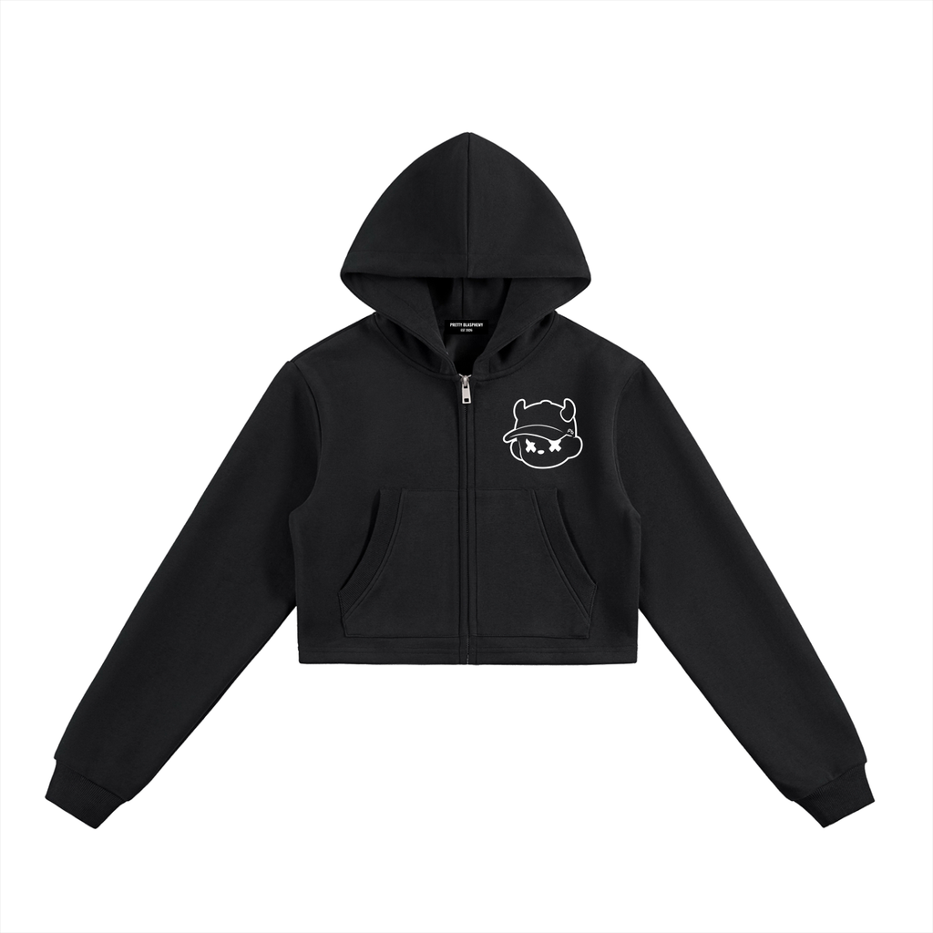 prettyblasphemy,knux,hoodie,croptop,streetwear,hypebeast,urban,hiphop