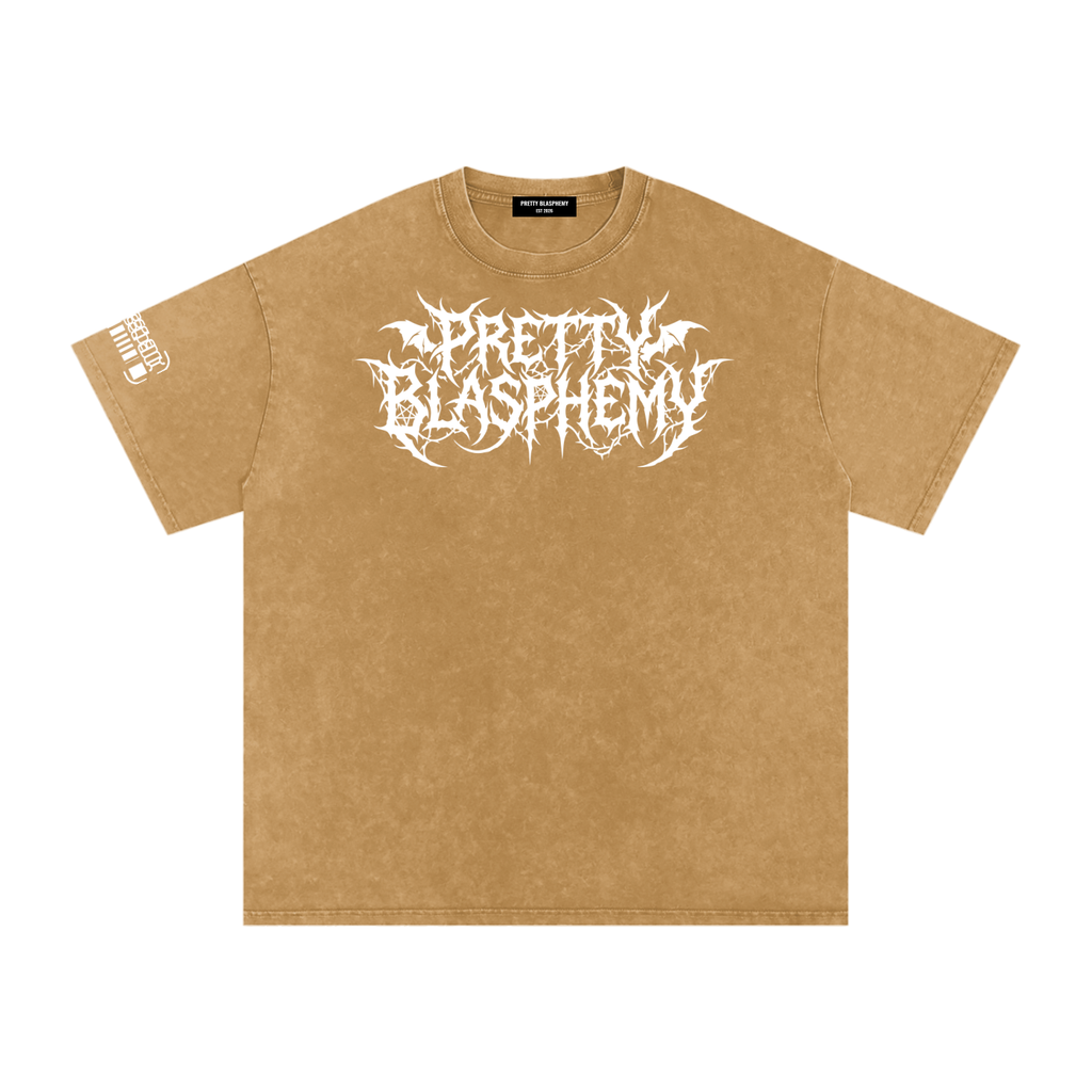 prettyblasphemy,shirt,tee,teeshirt,logo