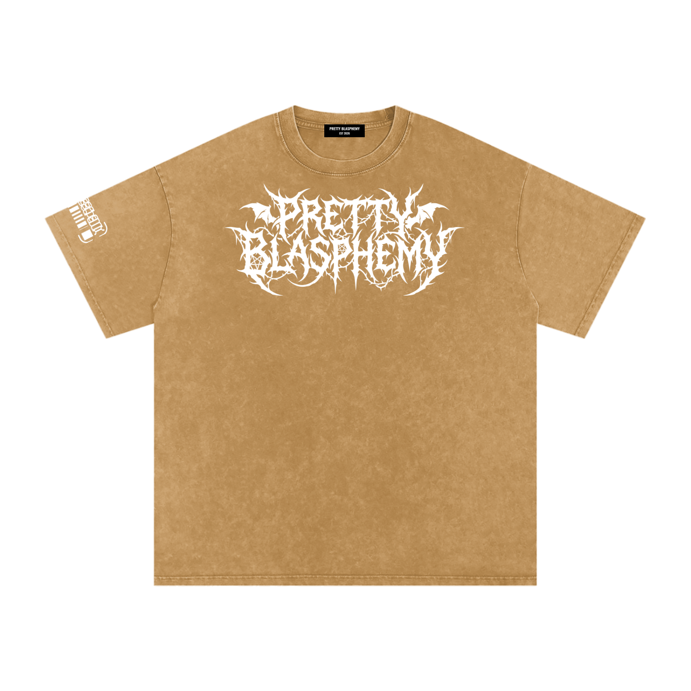 prettyblasphemy,shirt,tee,teeshirt,logo