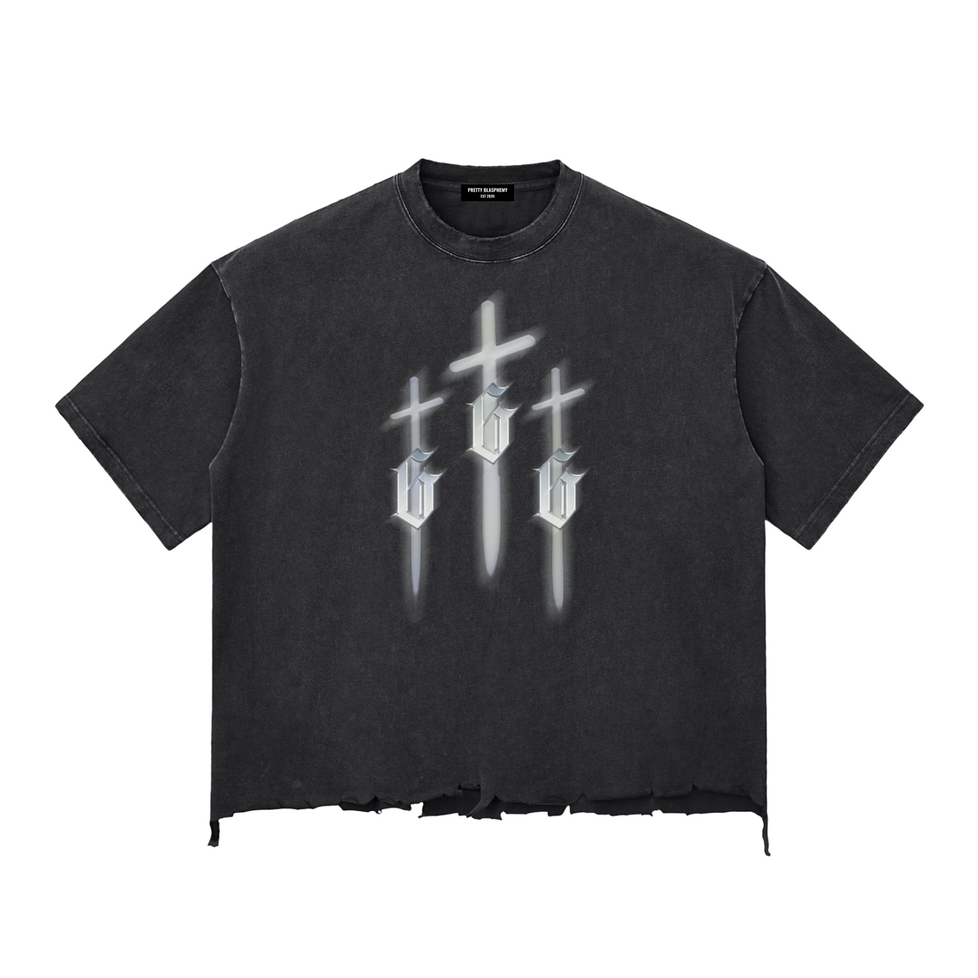 prettyblasphemy,666,cross,religion,christianity,occult,streetwear