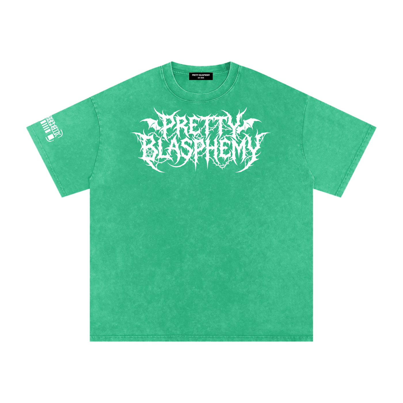 prettyblasphemy,shirt,tee,teeshirt,logo
