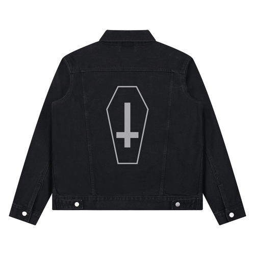 prettyblasphemy,cross,invertedcross,religion,religious,devil,antichrist,christian,christianity,crossofsaintpeters,saintpeterscross,stpeter,jacket,coat,black