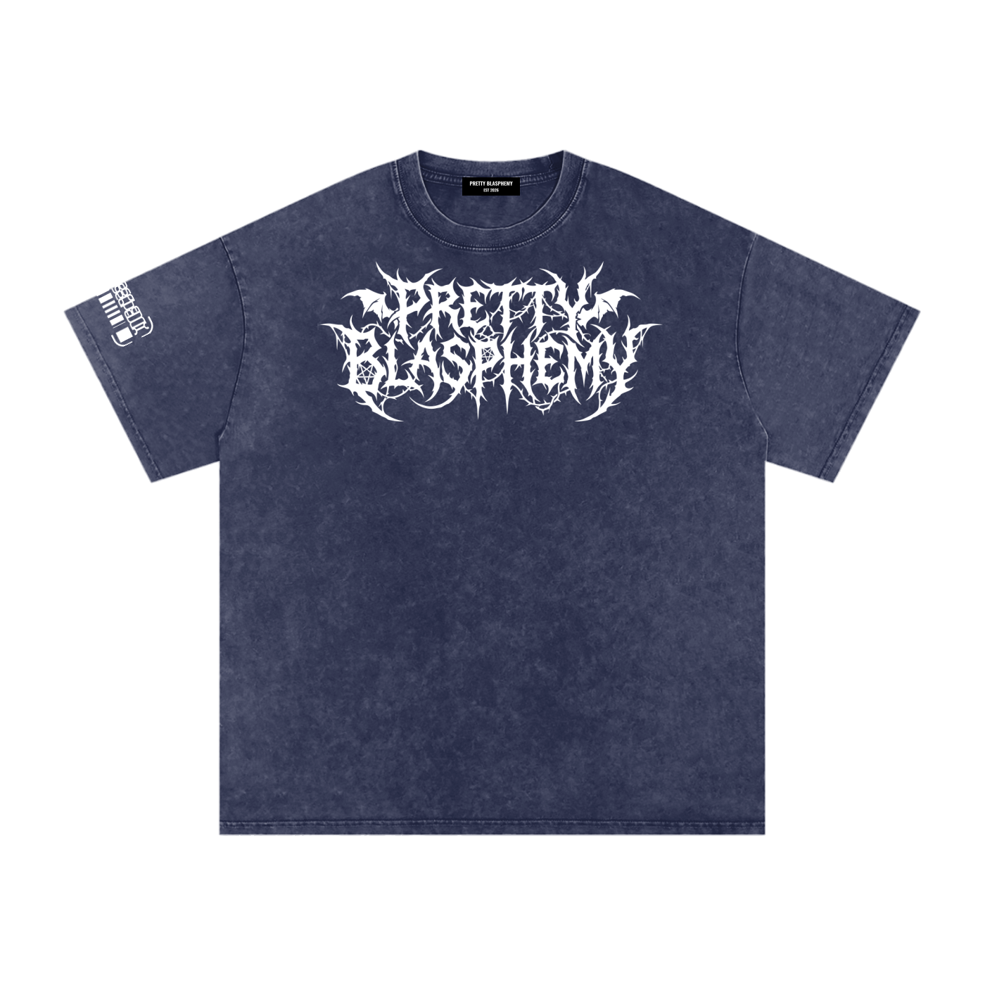 prettyblasphemy,shirt,tee,teeshirt,logo