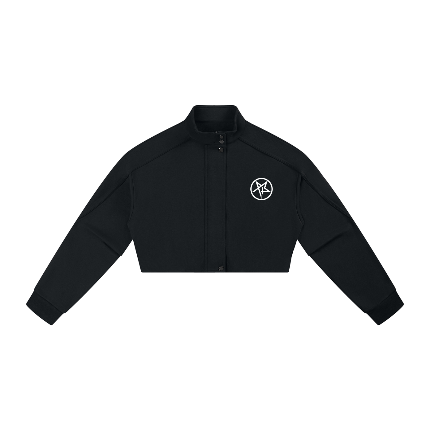 prettyblasphemy,blasphemy,pentagram,occult,streetwear,fashion,coat,cropped